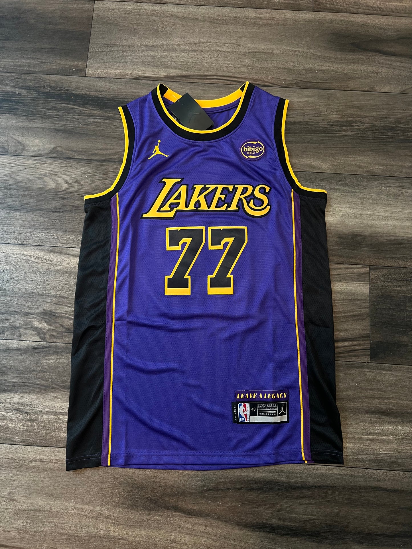 * Luka Doncic purple jersey