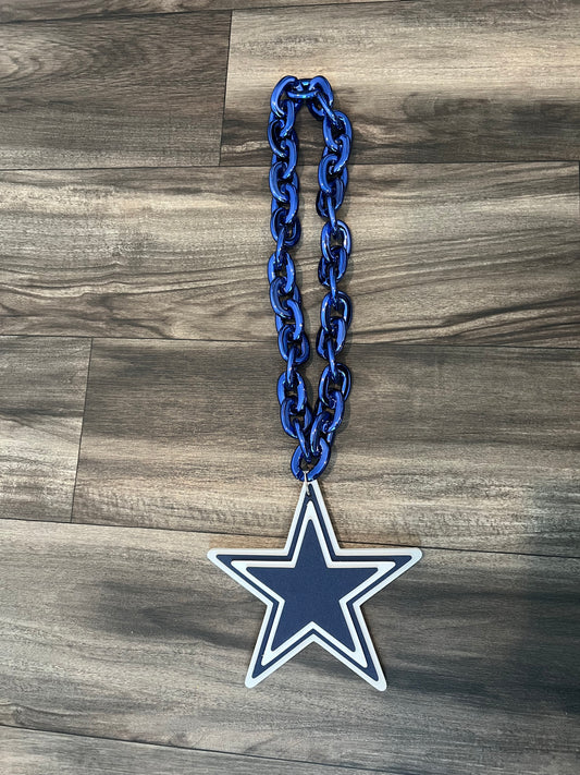 Dallas cowboys oversized chains