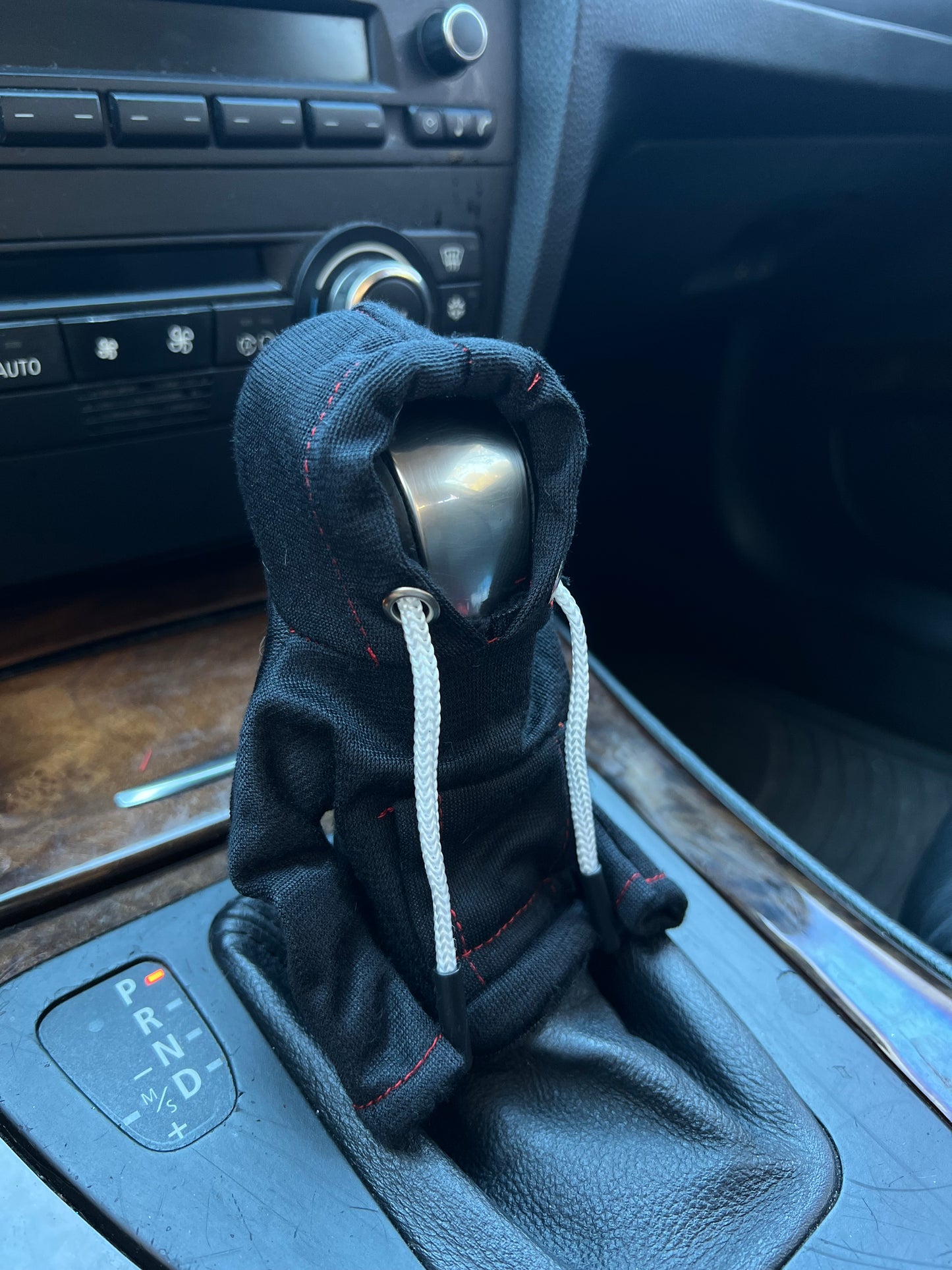 Car gear hoodie black
