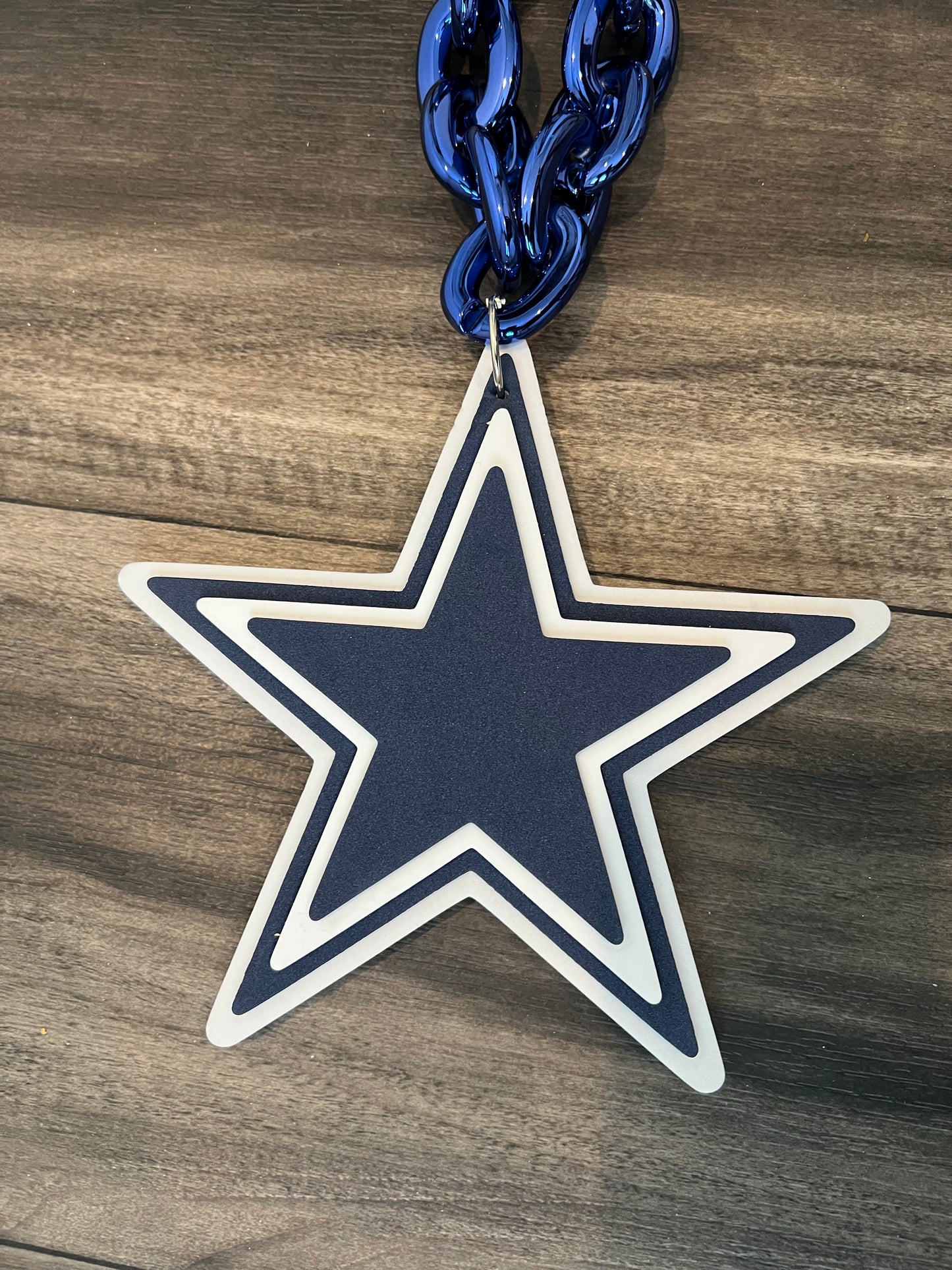 Dallas cowboys oversized chains