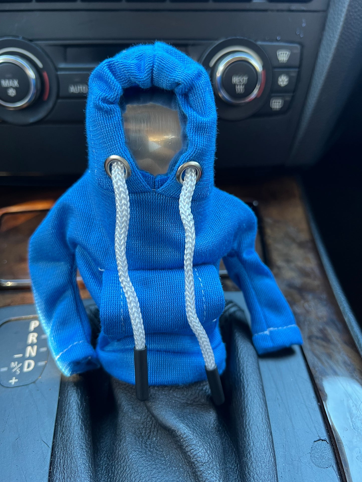 Car gear hoodie blue