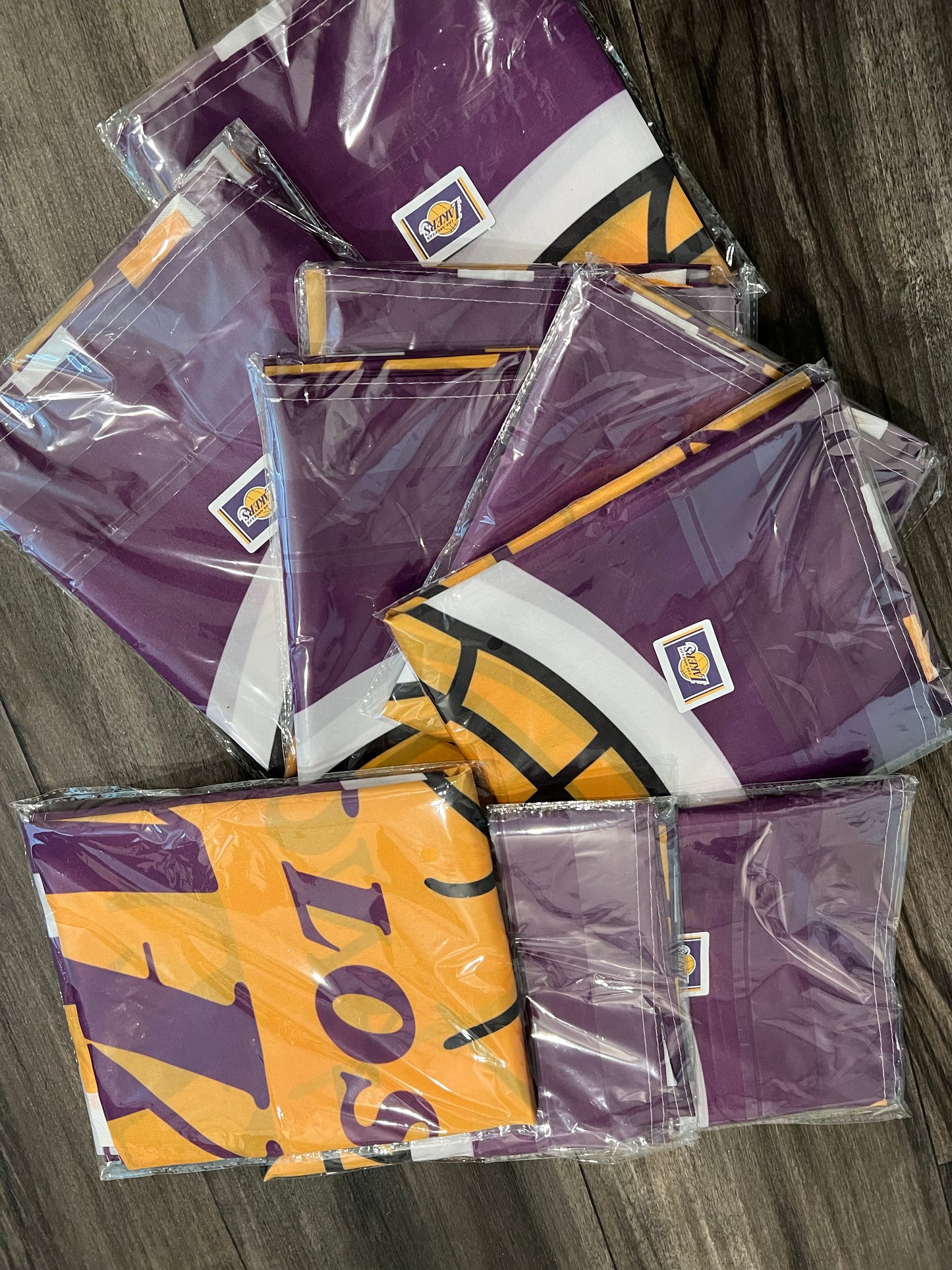 3X5 FEET LAKERS FLAGS