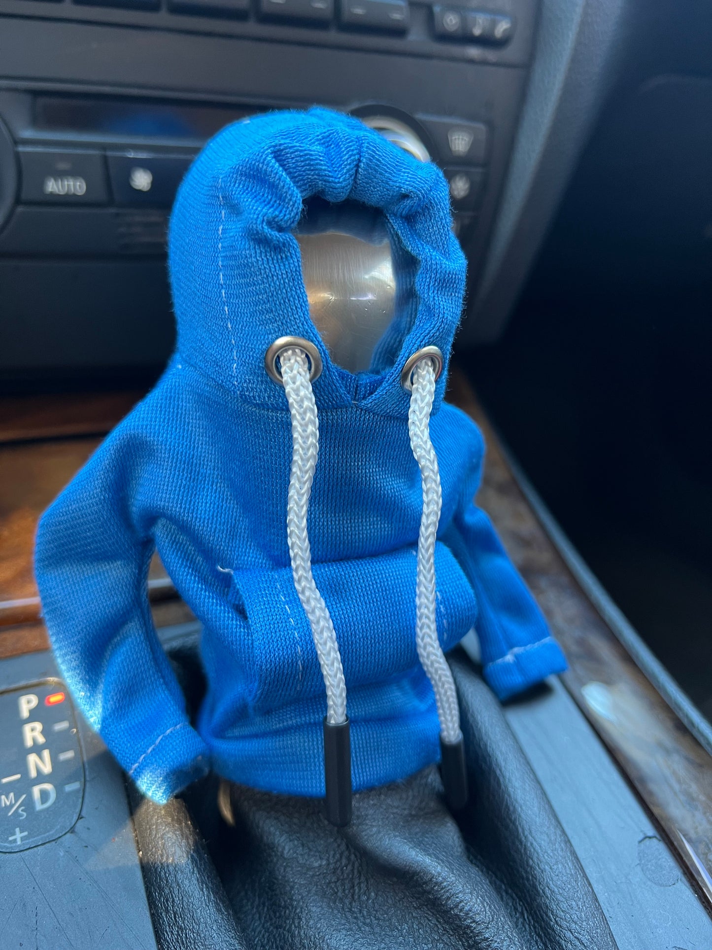 Car gear hoodie blue